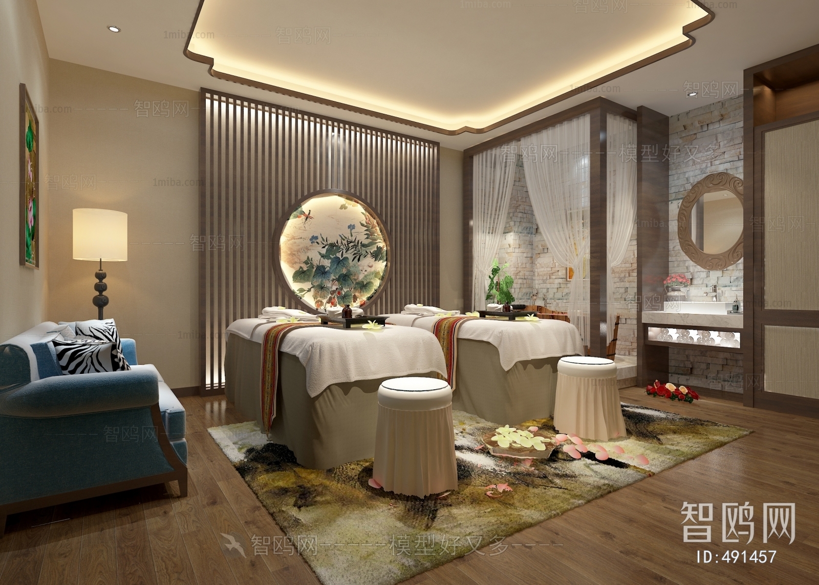 New Chinese Style SPA Beauty