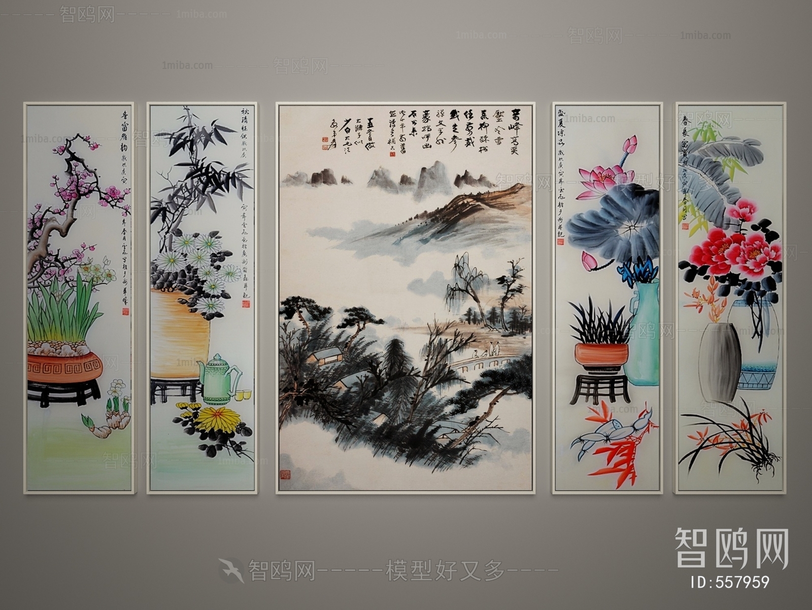 New Chinese Style Painting