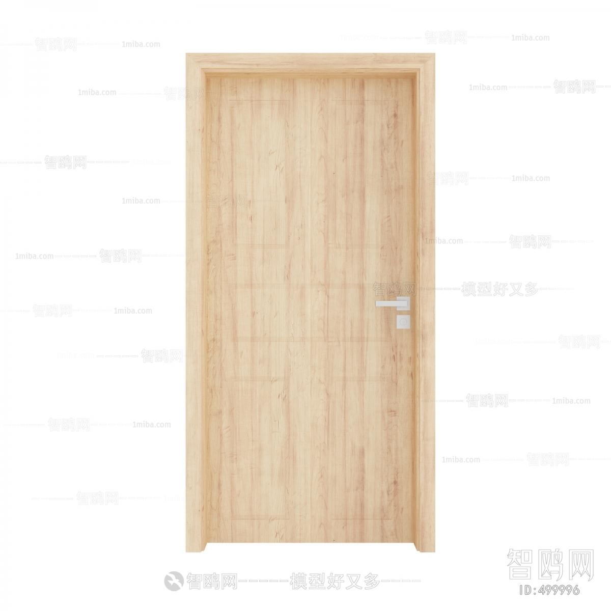 Modern Solid Wood Door