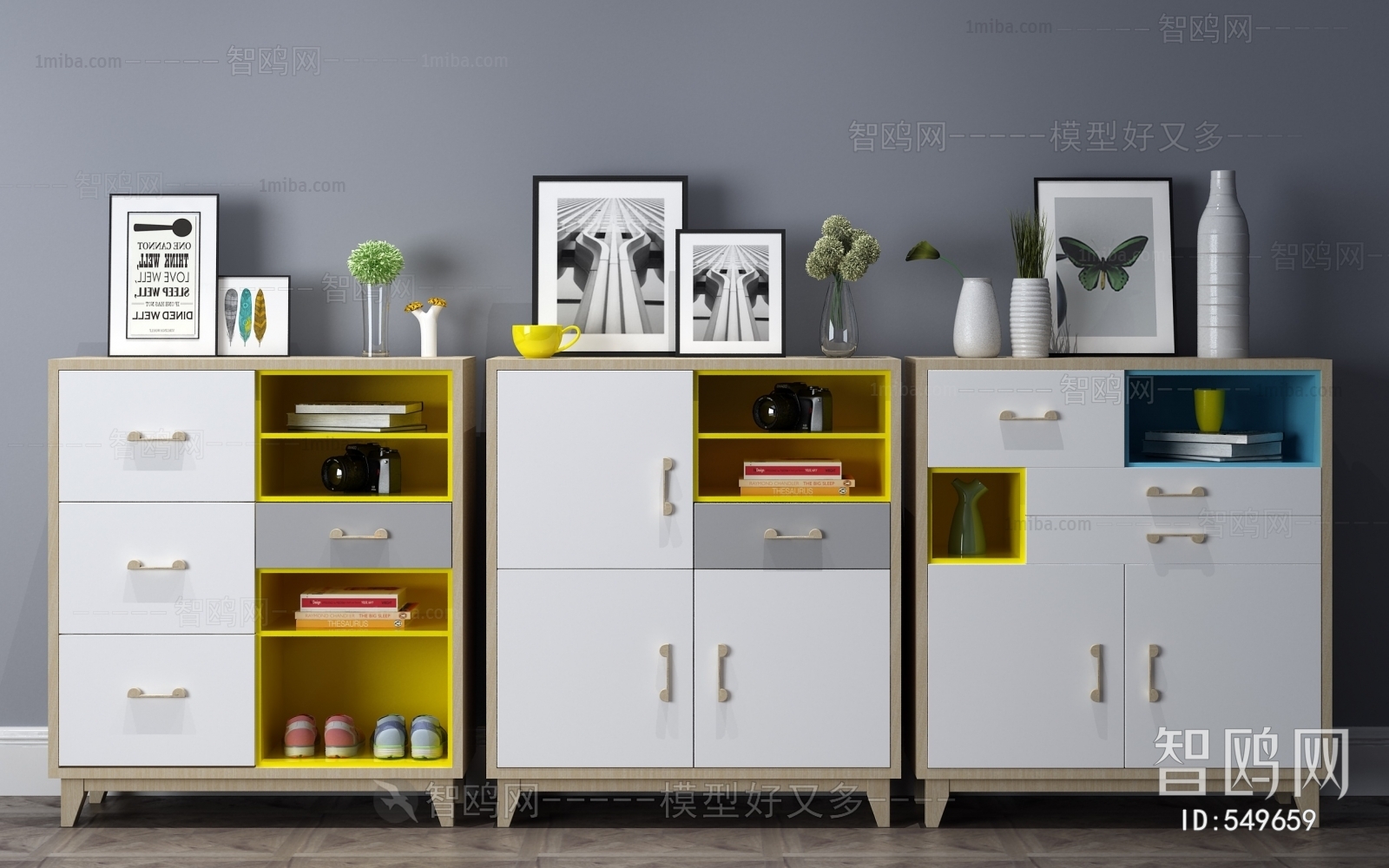 Nordic Style Shoe Cabinet