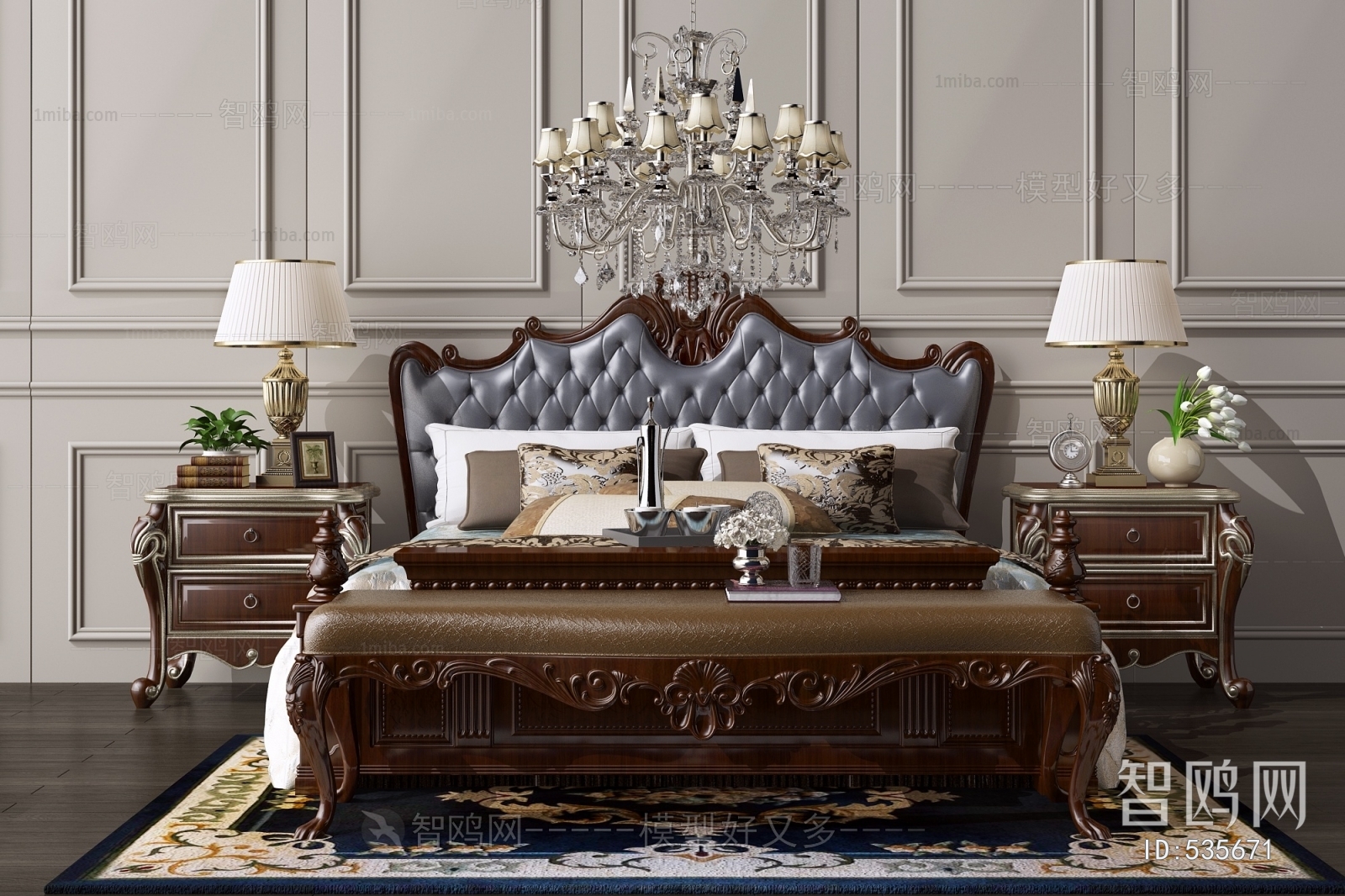 European Style Double Bed