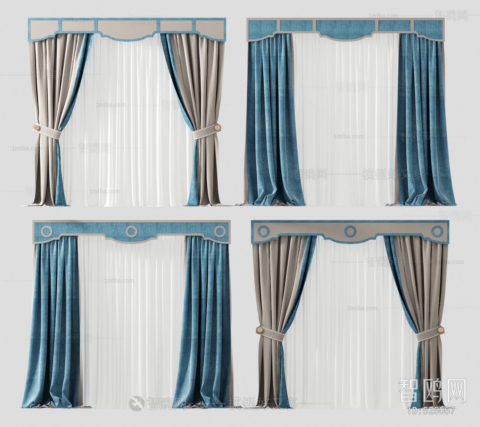 Simple European Style The Curtain