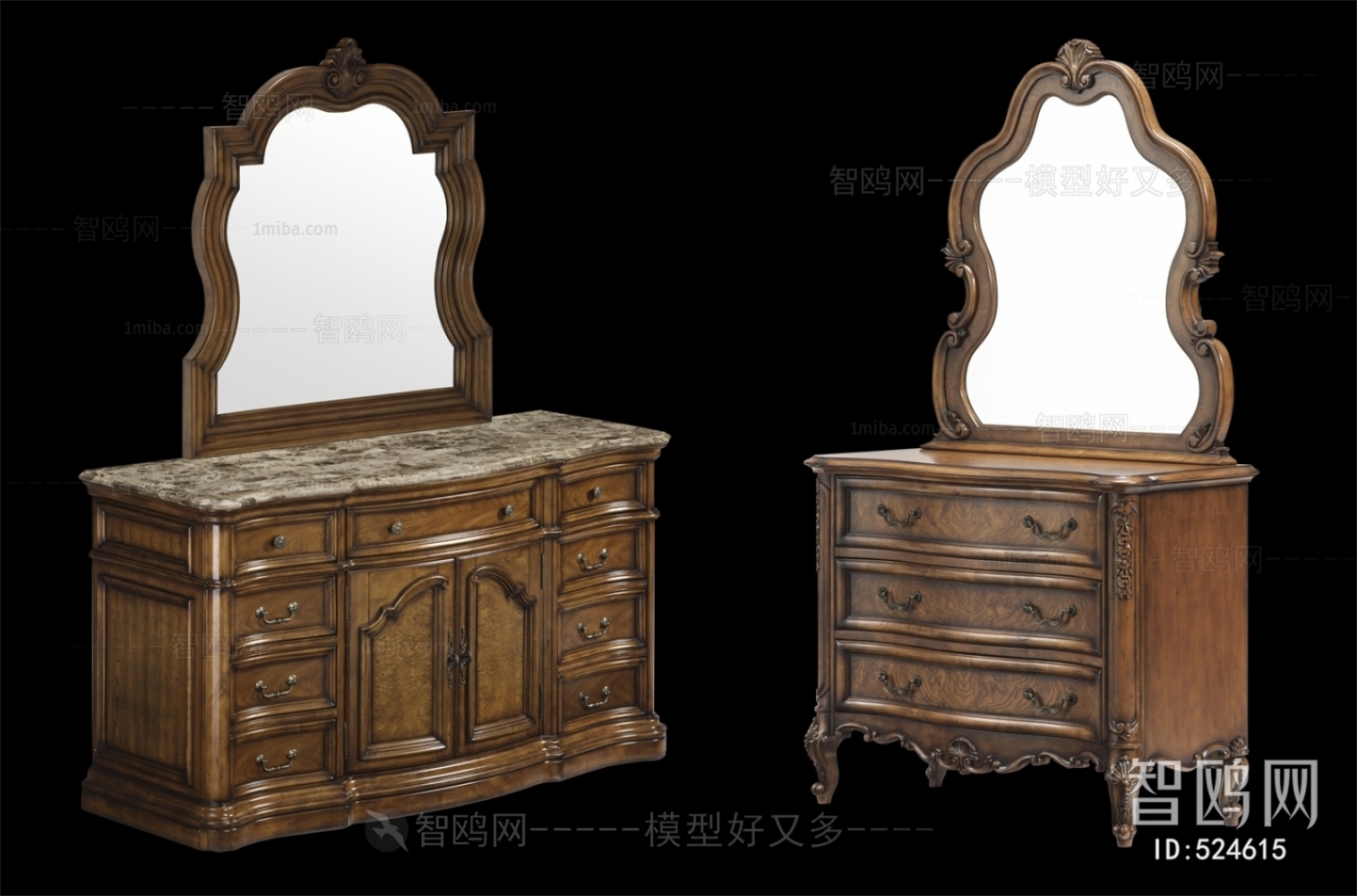 New Classical Style Dresser