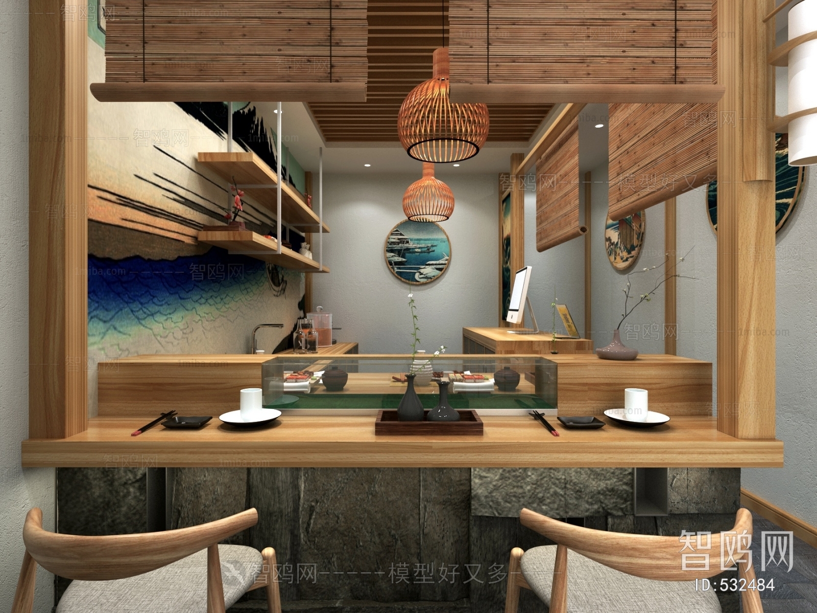 Japanese Style Catering Space