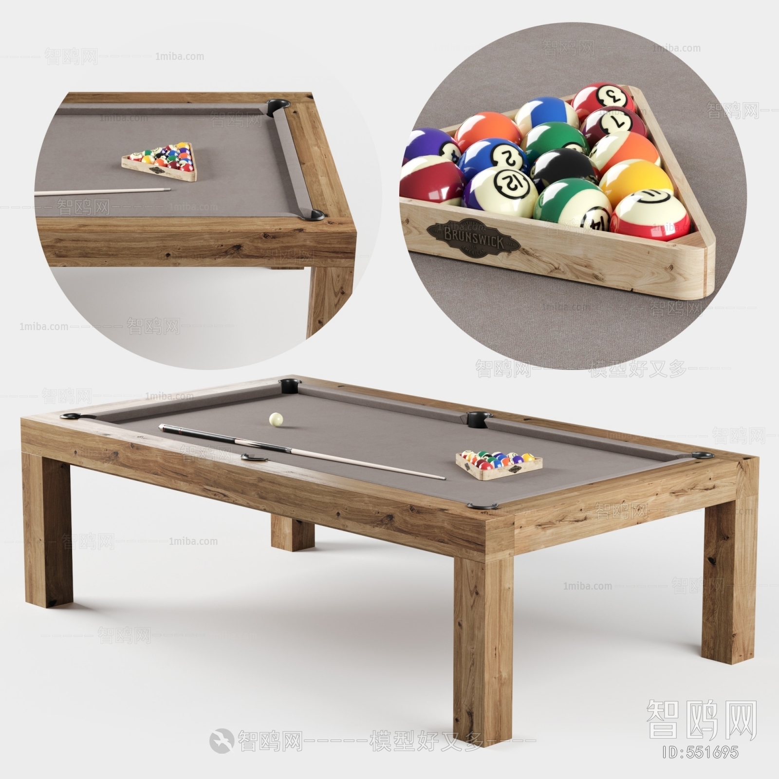 Modern Pool Table