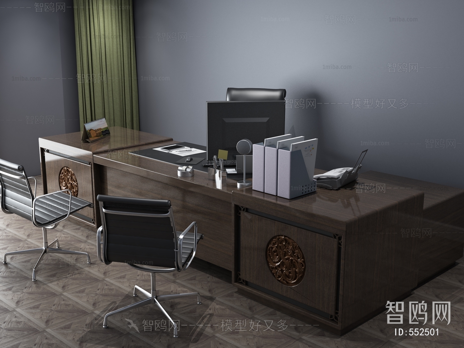 New Chinese Style Office Table