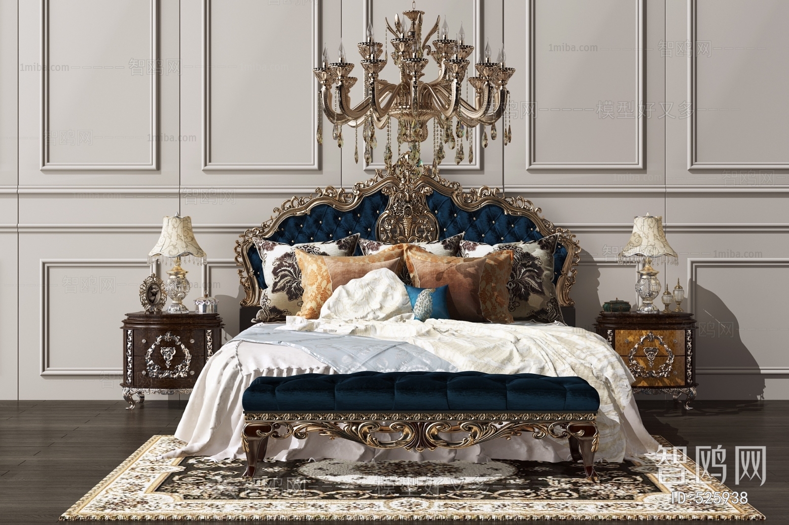 European Style Double Bed