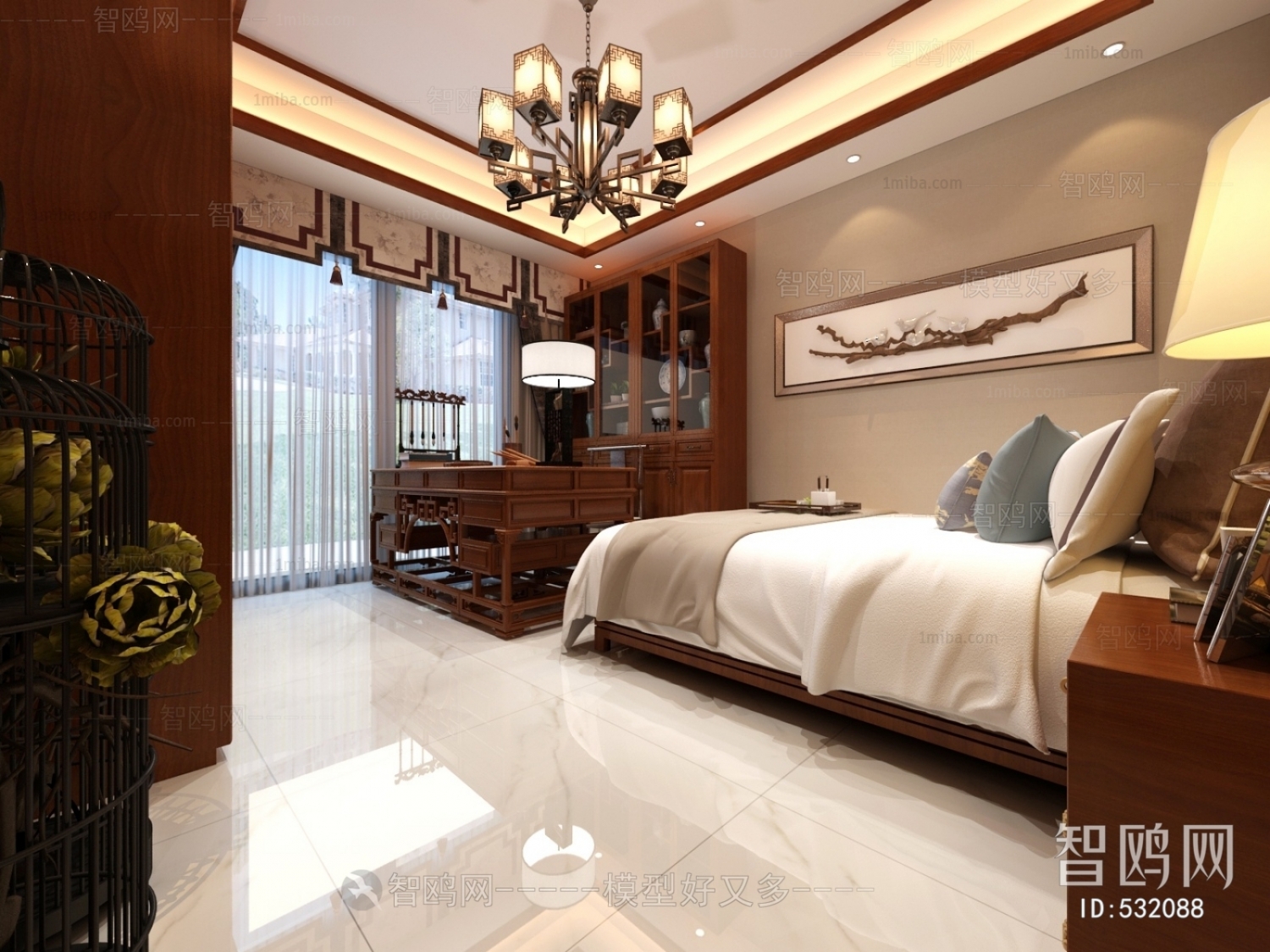 Chinese Style Bedroom