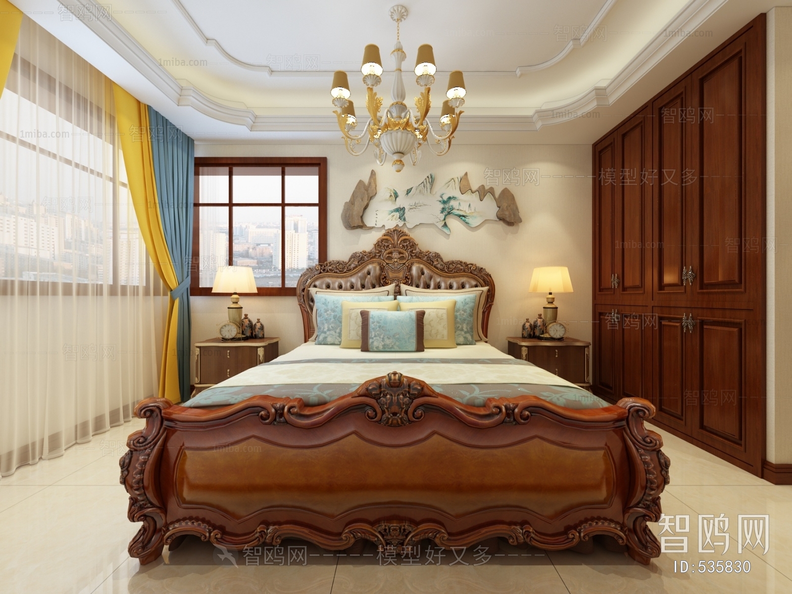 European Style Bedroom