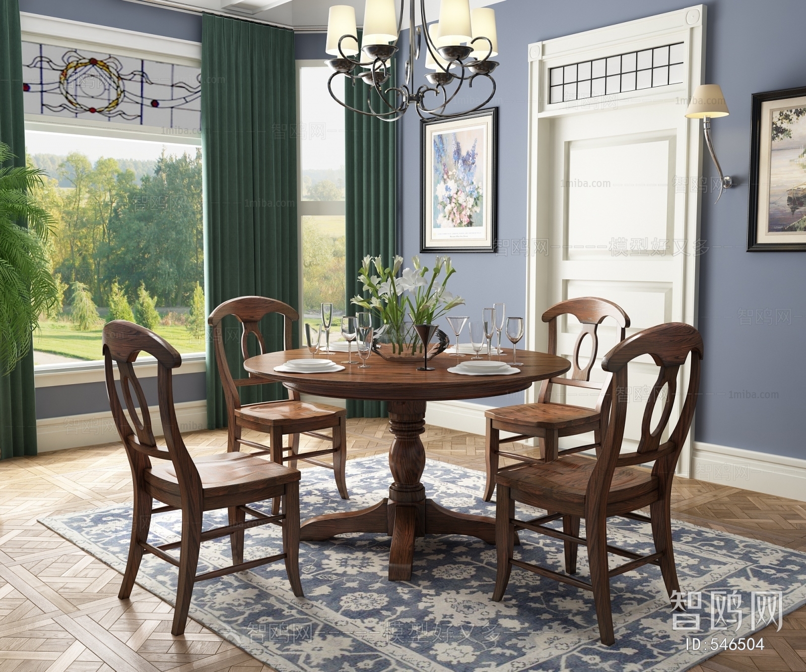 American Style Dining Room