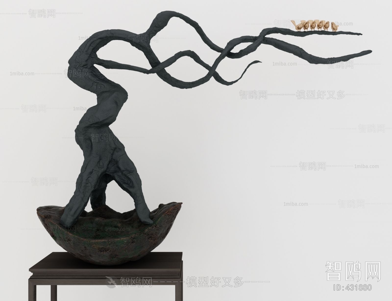 New Chinese Style Root Carving