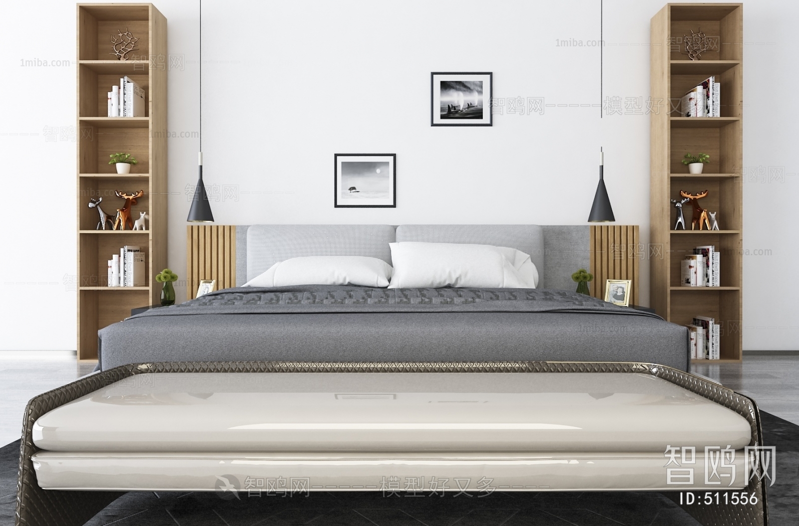 Modern Double Bed