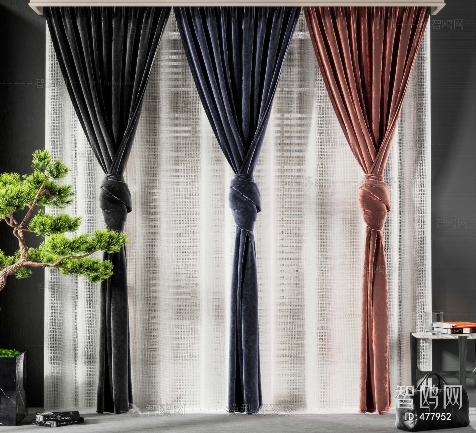 Modern The Curtain