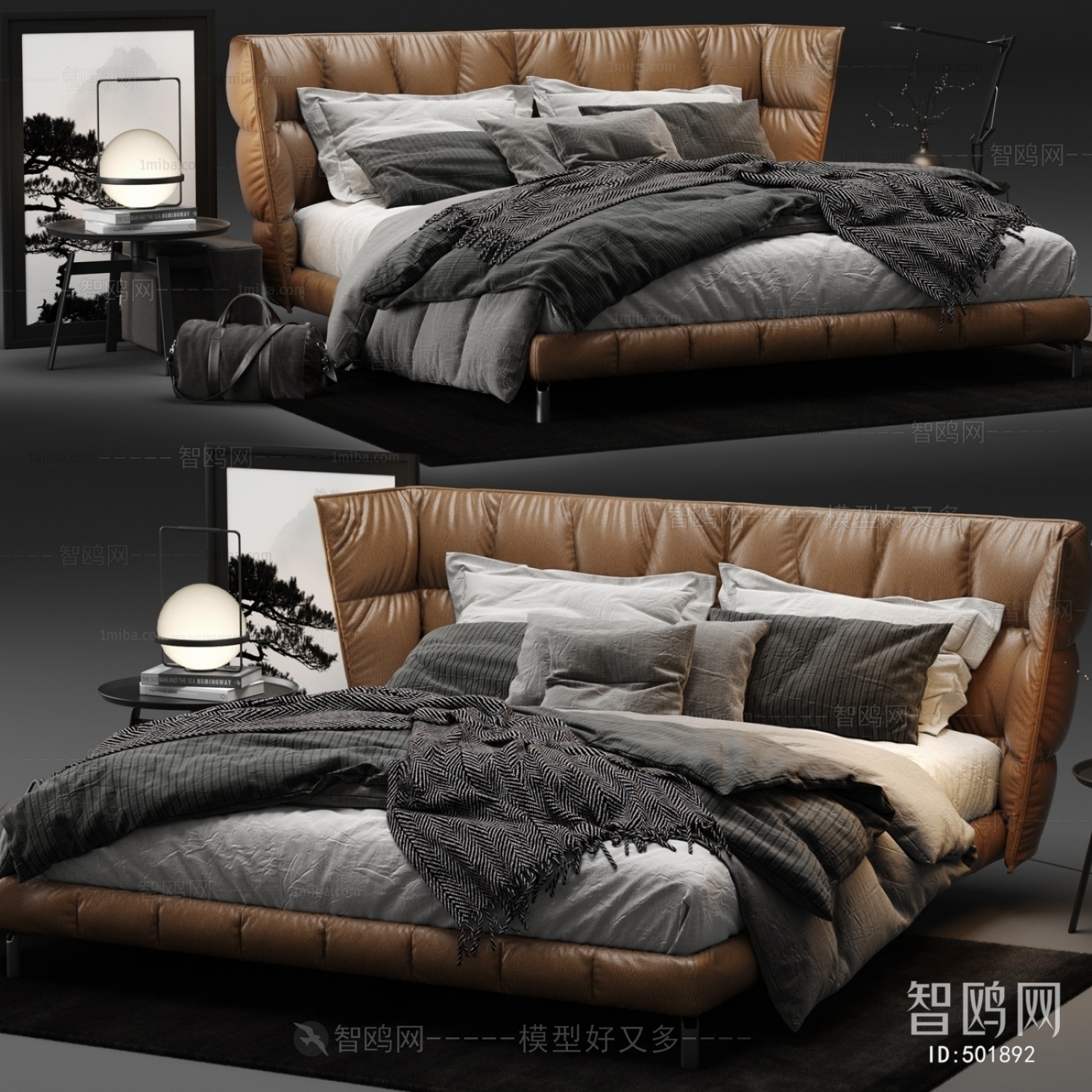 Modern Double Bed