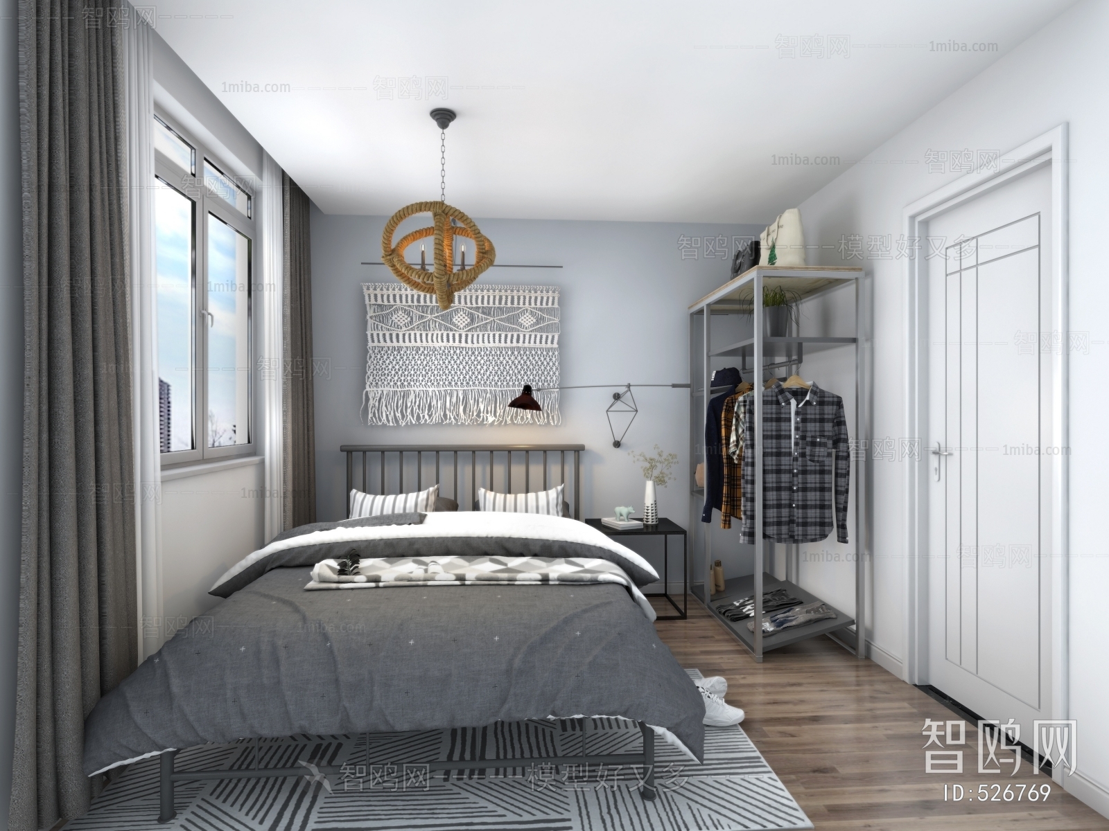 Nordic Style Bedroom