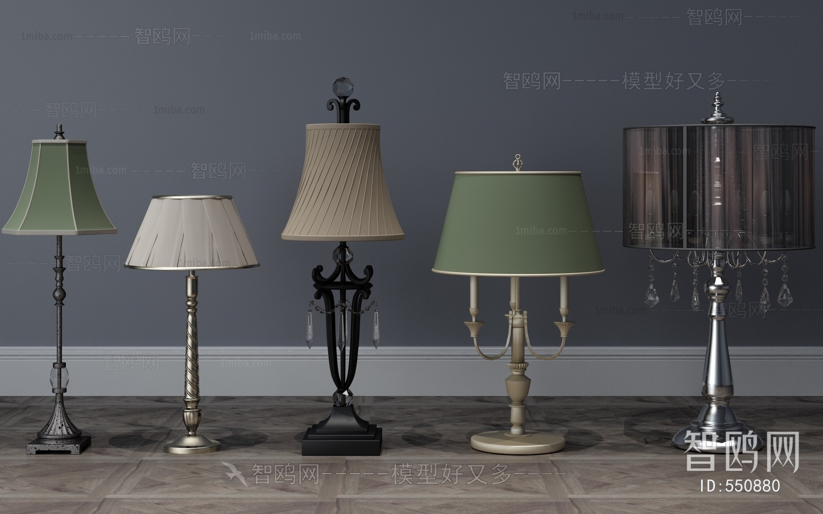 Simple European Style Table Lamp