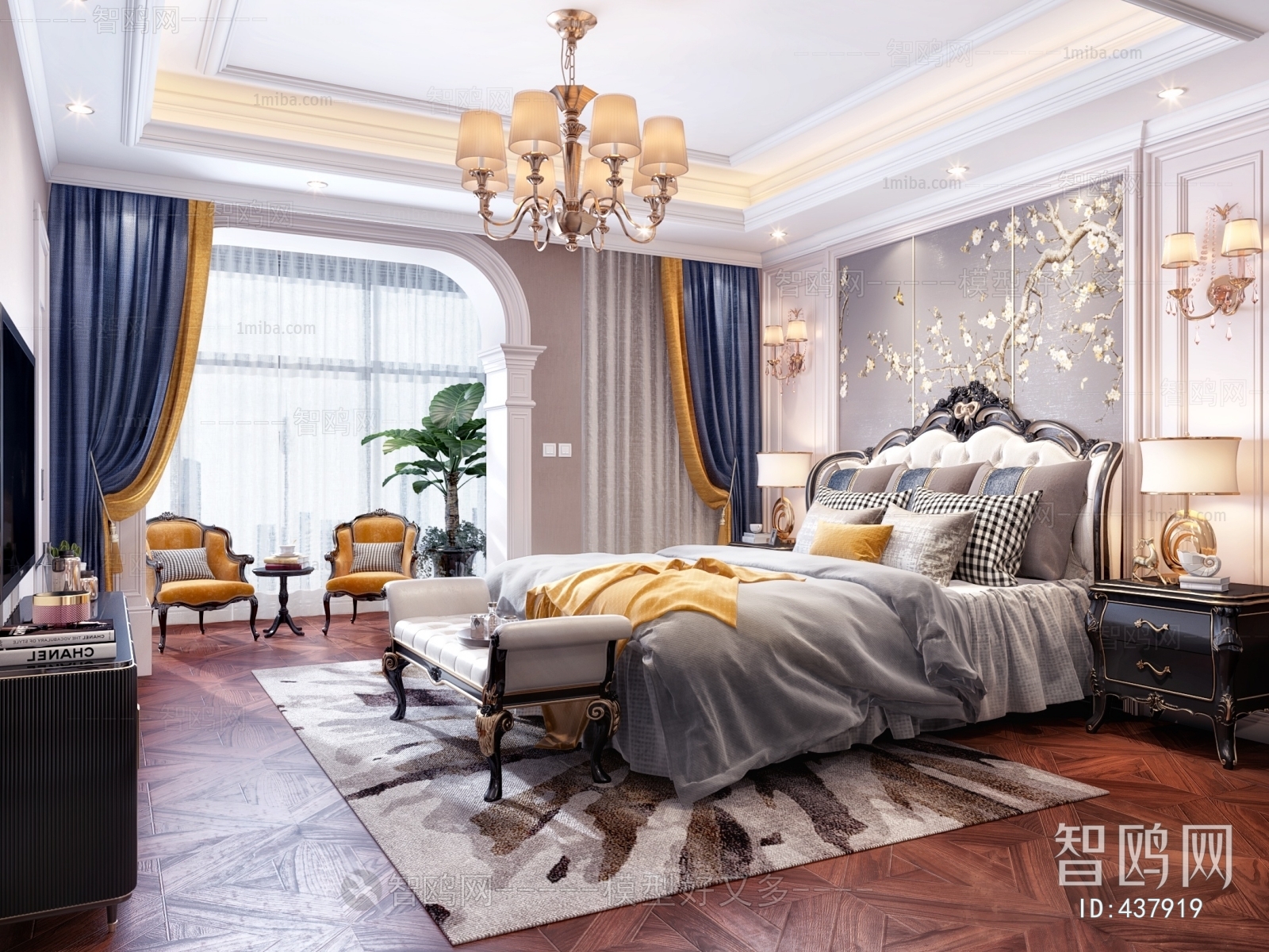 European Style Bedroom