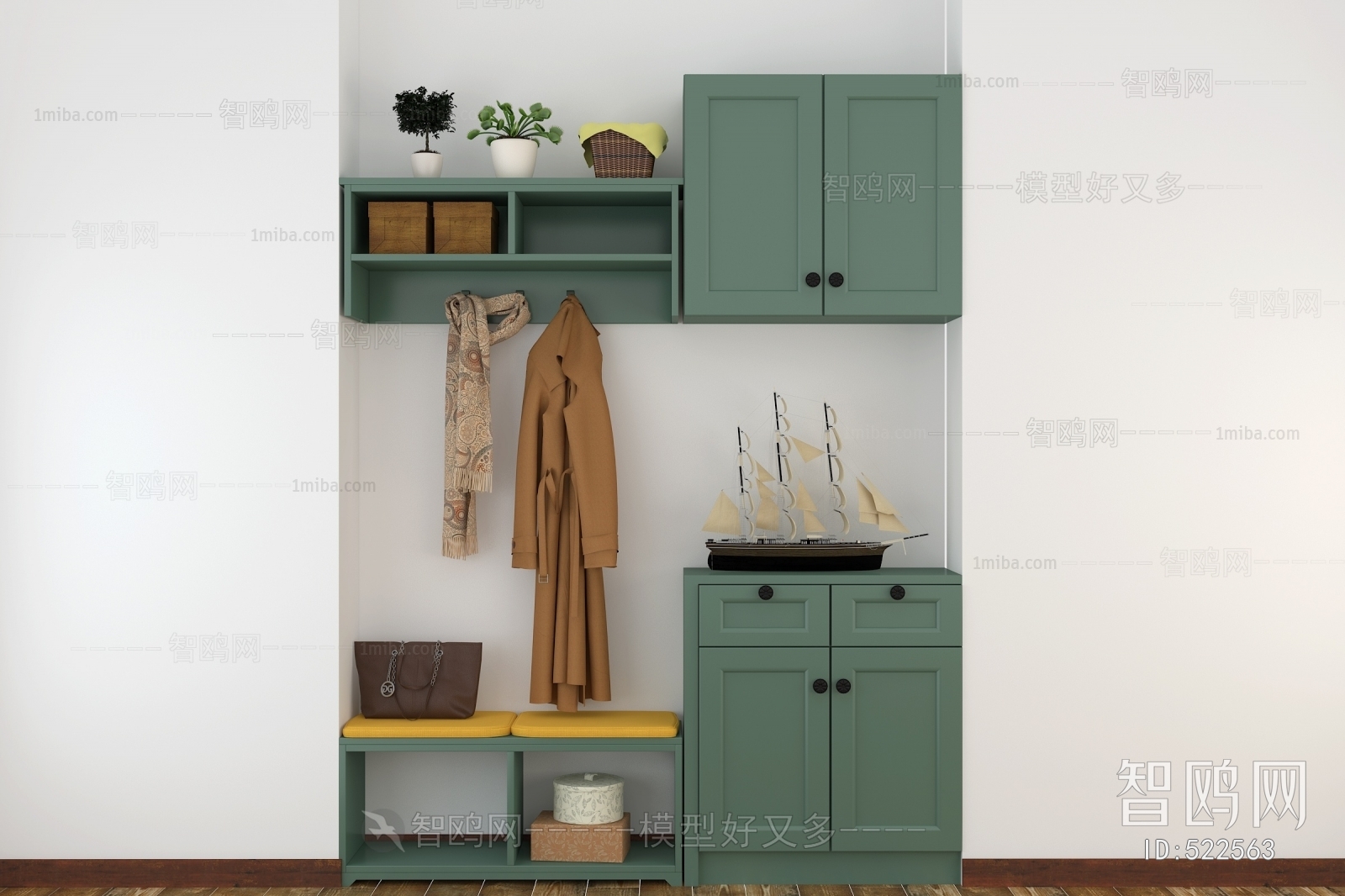 Nordic Style Shoe Cabinet