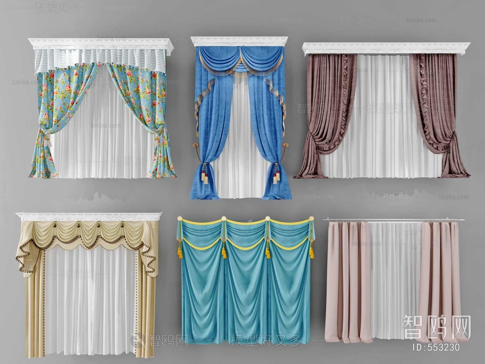 New Chinese Style The Curtain