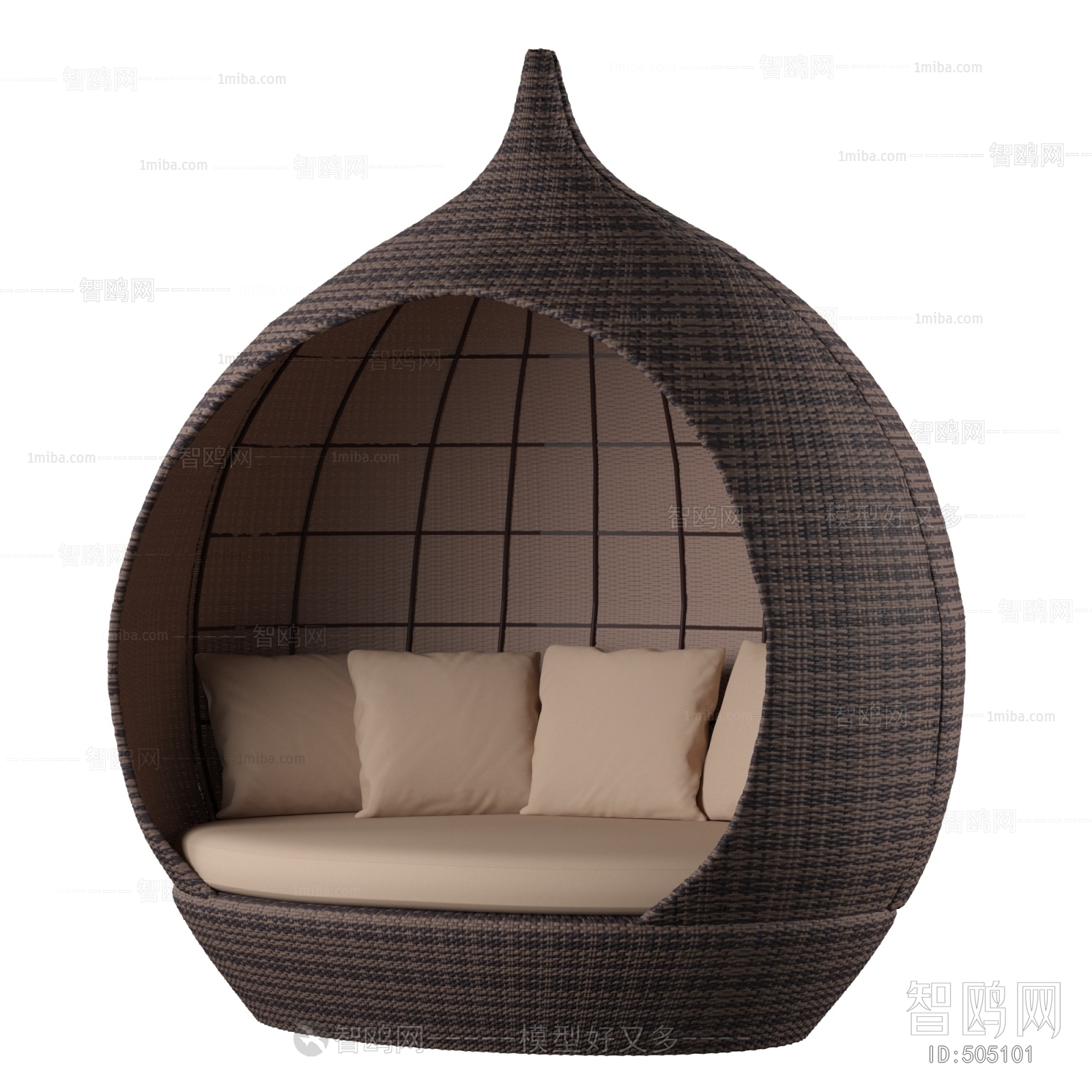 Southeast Asian Style Hanging Chair