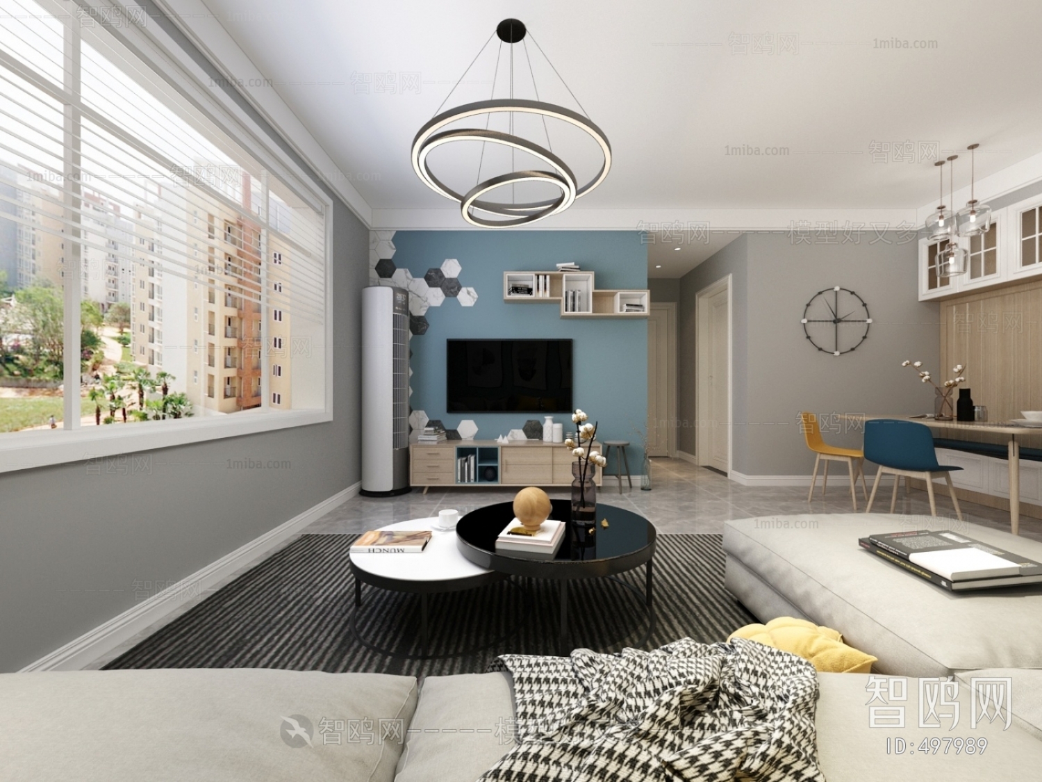 Nordic Style A Living Room