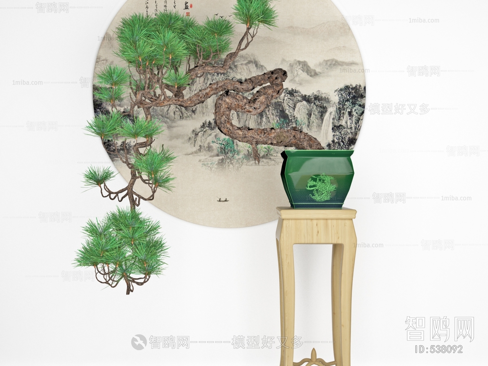 New Chinese Style Bonsai