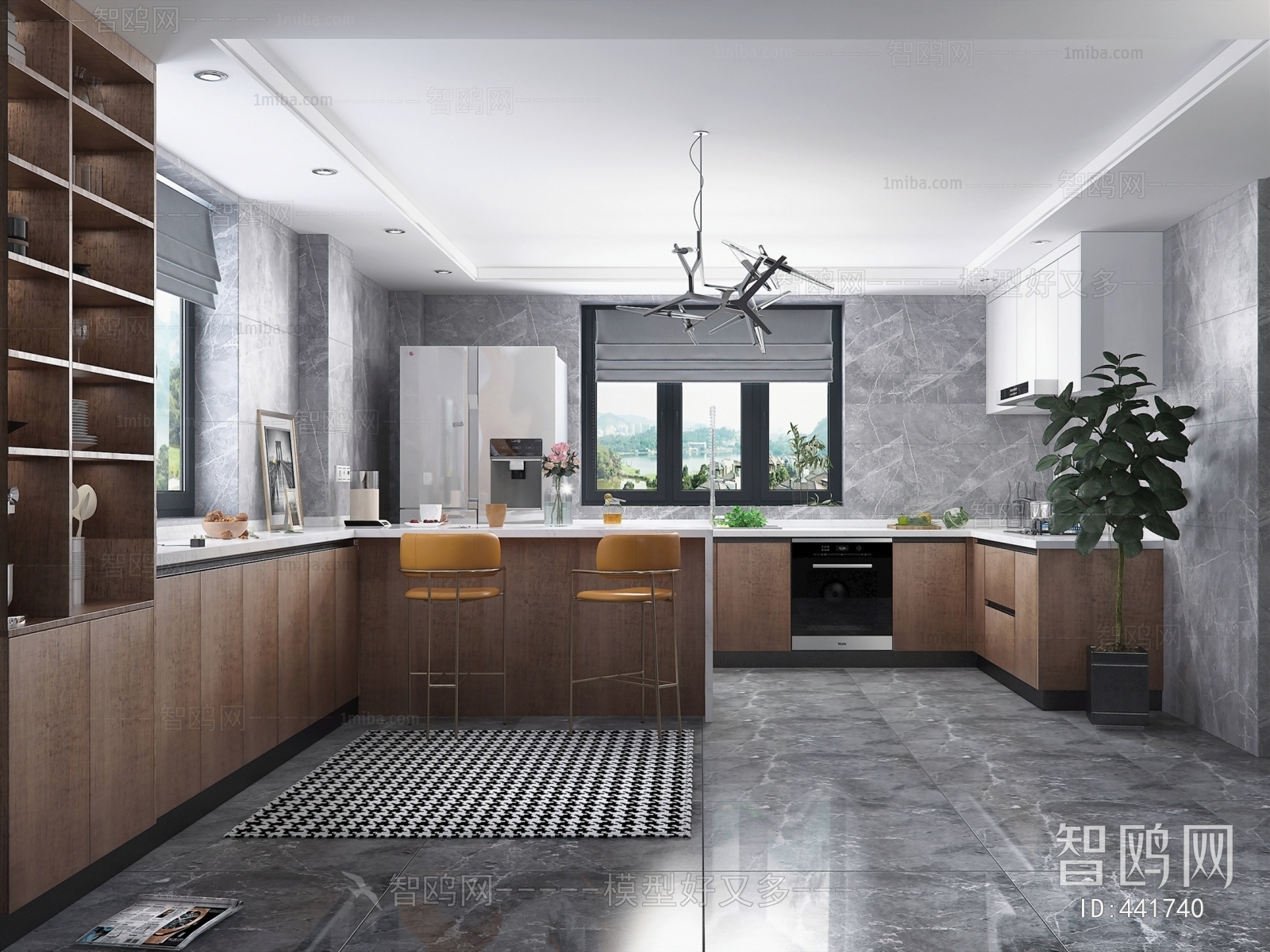 Modern The Kitchen