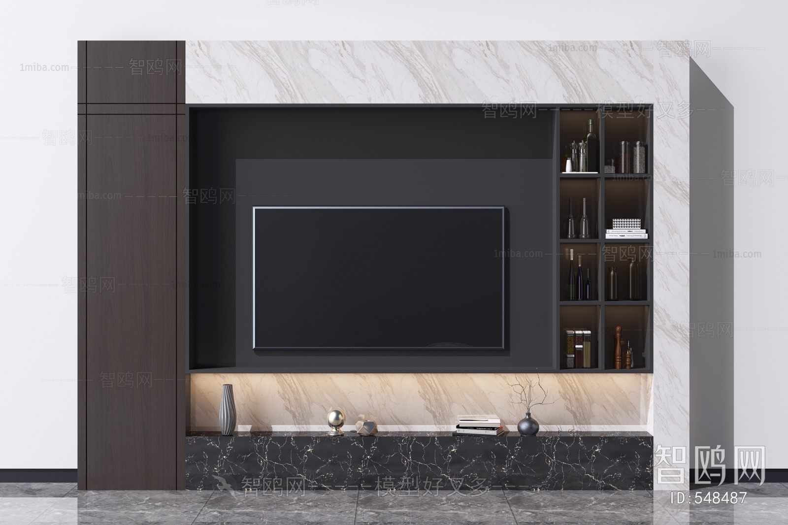 Modern TV Wall