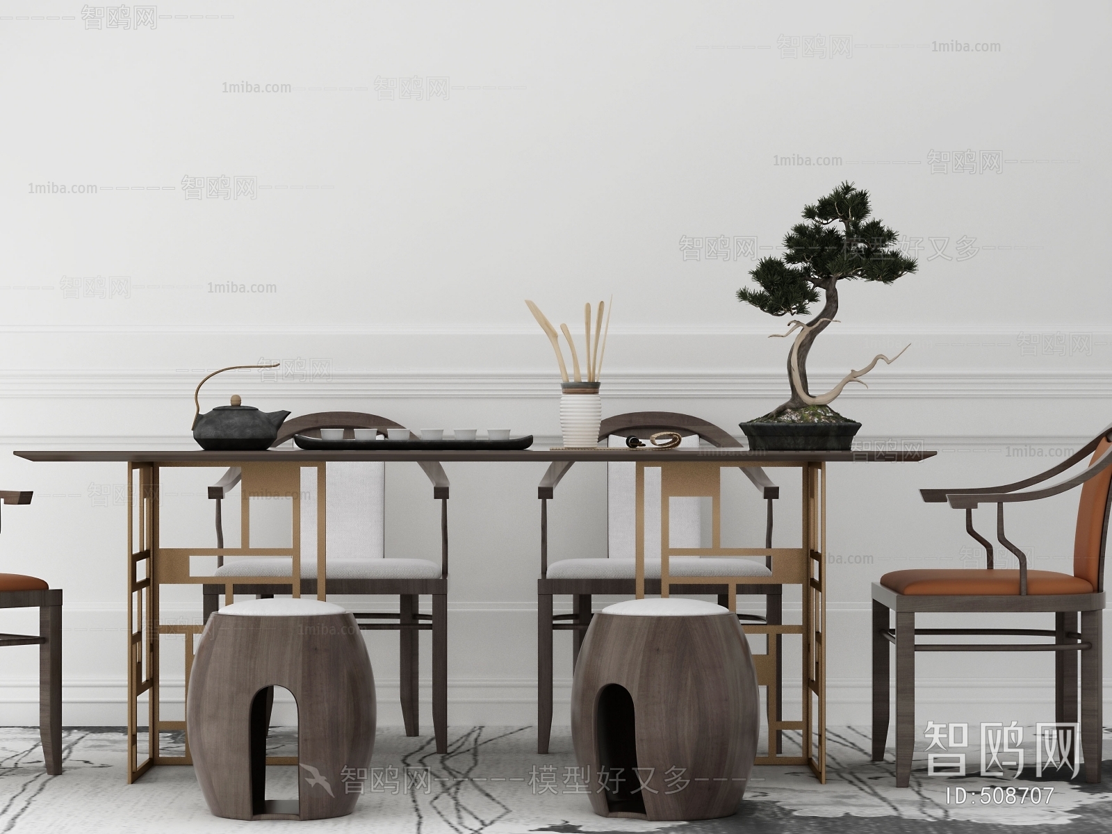 New Chinese Style Tea Tables And Chairs