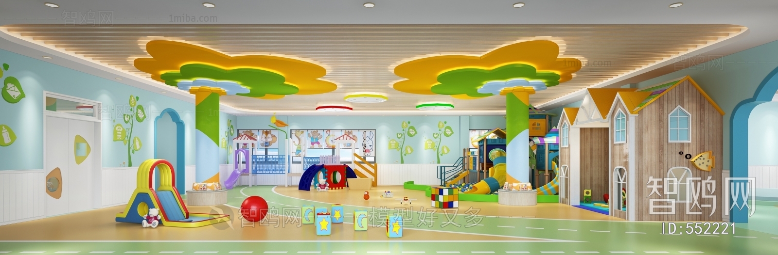 Modern Children's Playroom