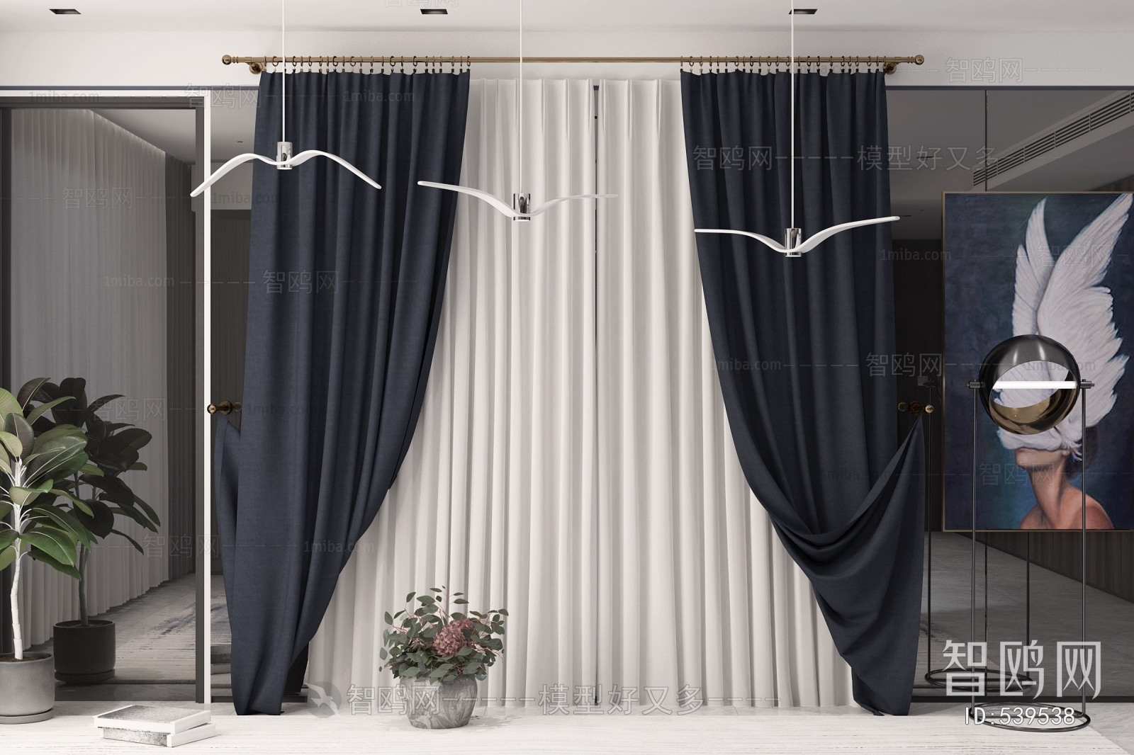 Modern The Curtain