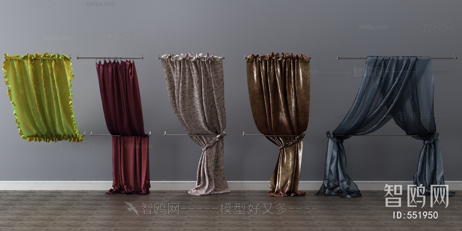 Modern The Curtain