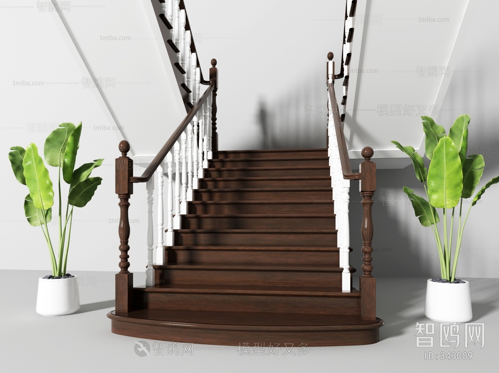 Simple European Style Stair Balustrade/elevator