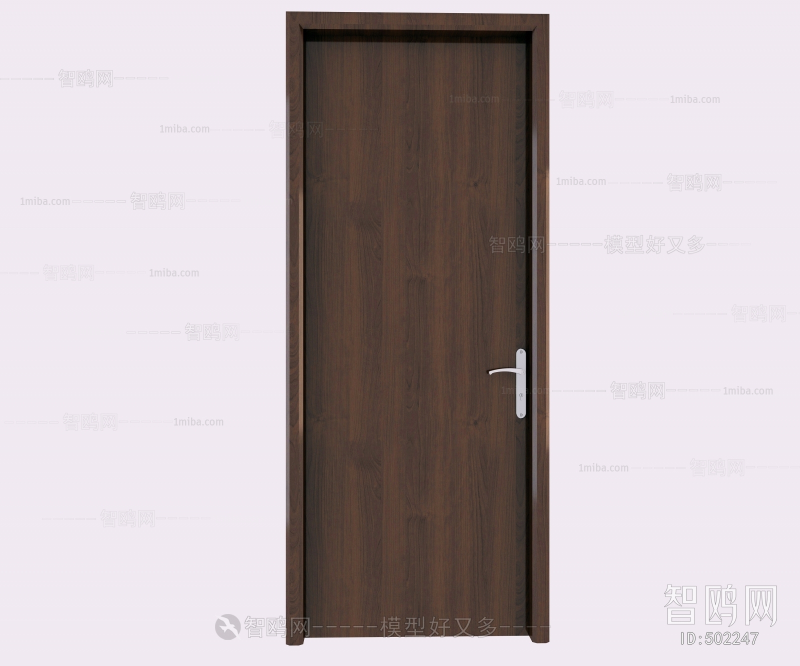 Modern Solid Wood Door