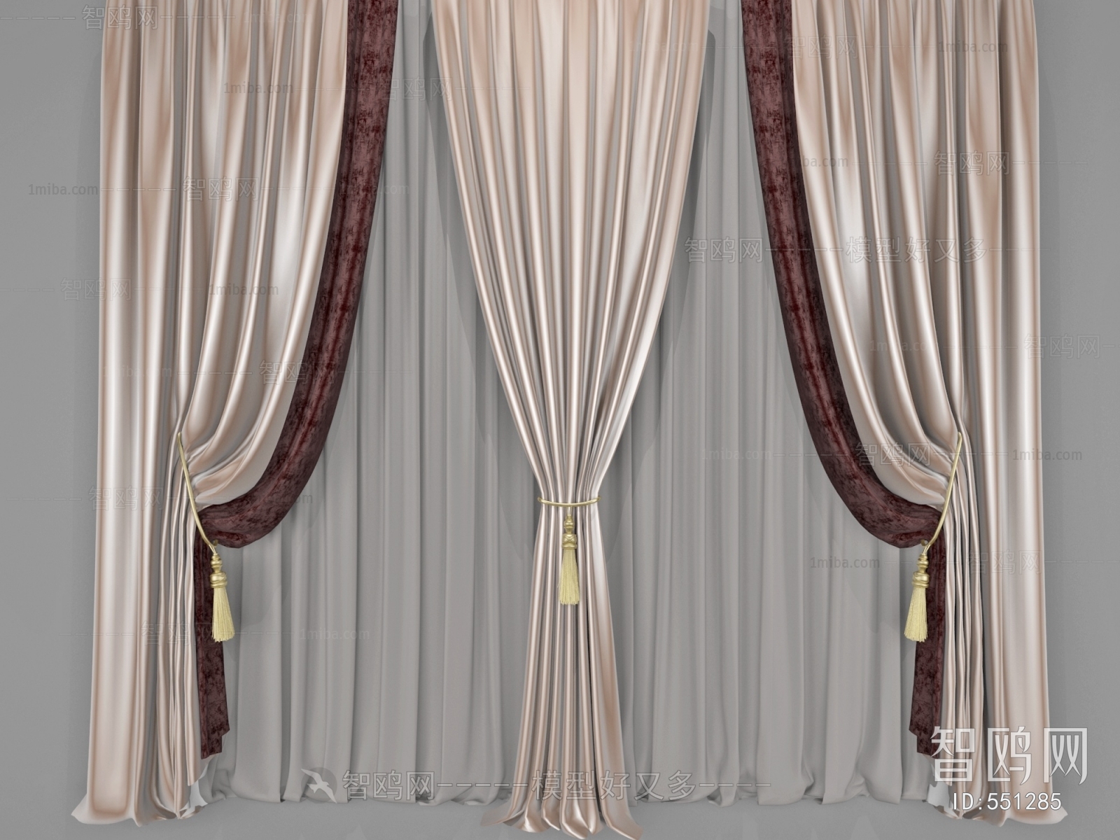 New Chinese Style The Curtain