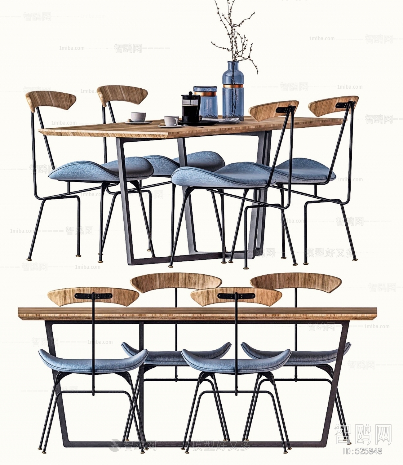 Nordic Style Dining Table And Chairs