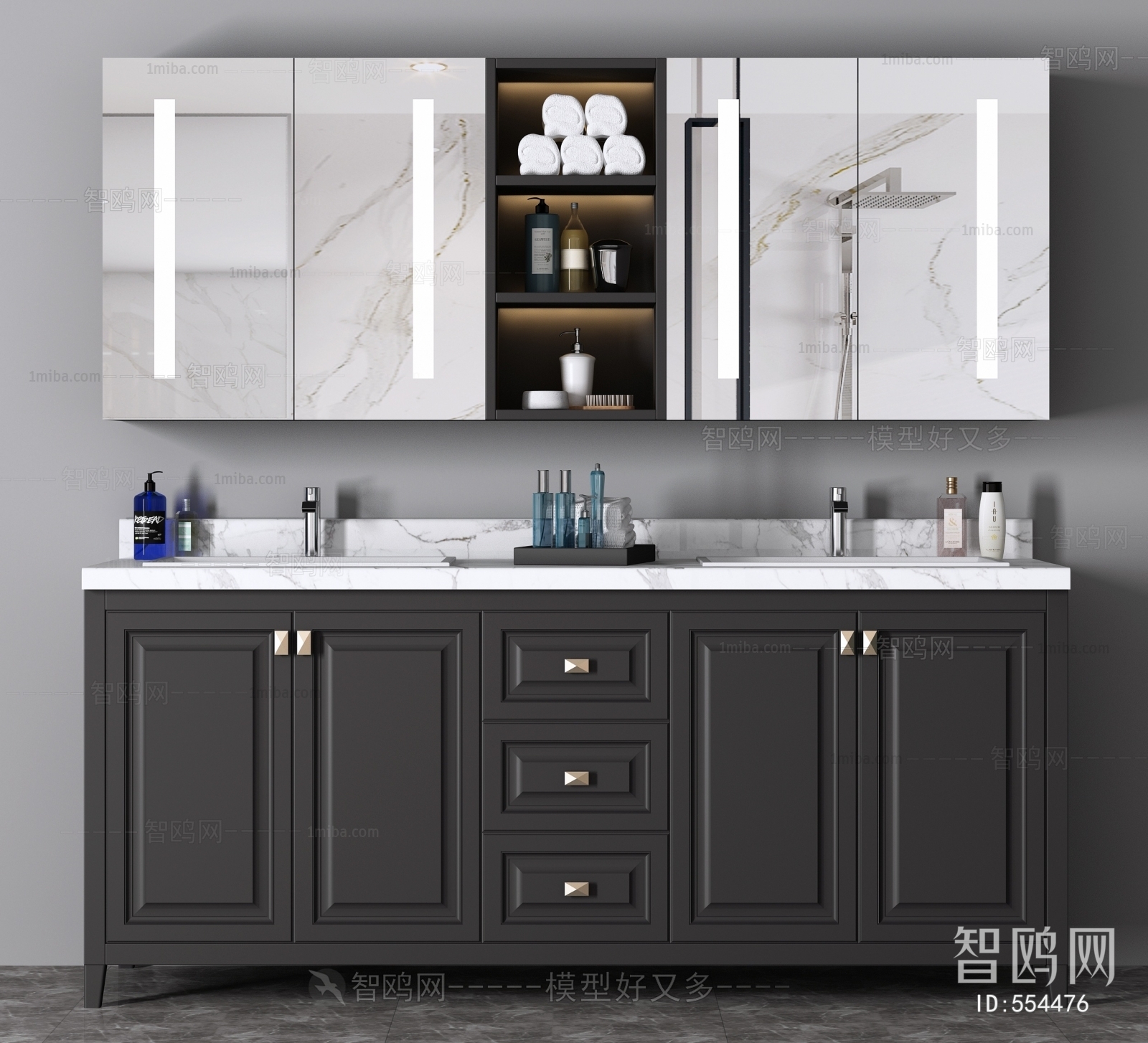 American Style Bathroom Cabinet