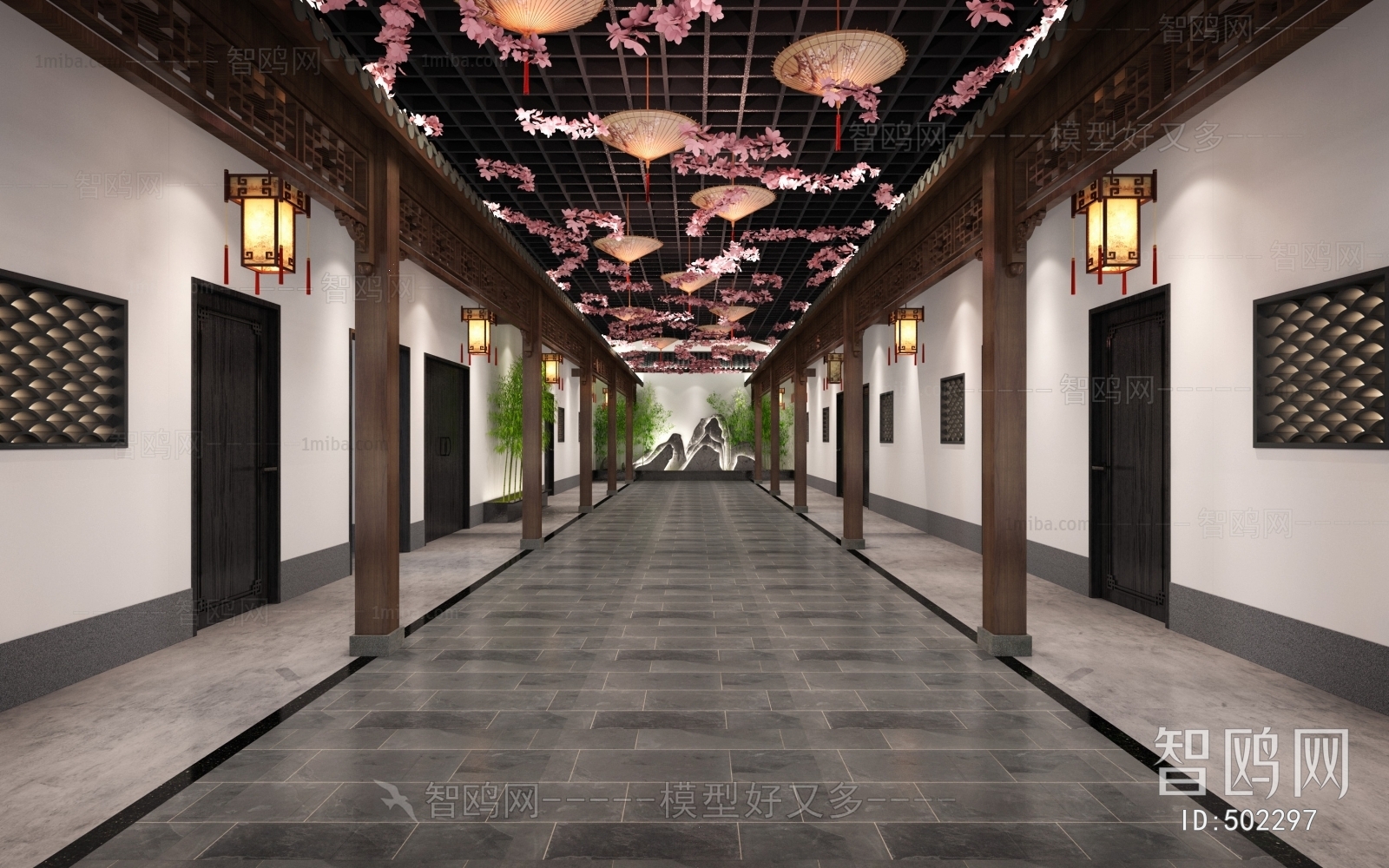 New Chinese Style Corridor