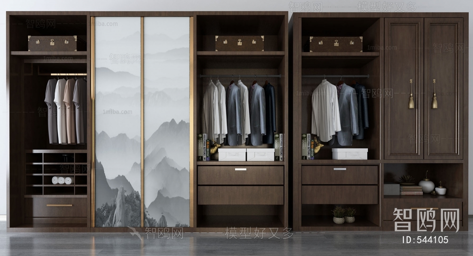 New Chinese Style The Wardrobe