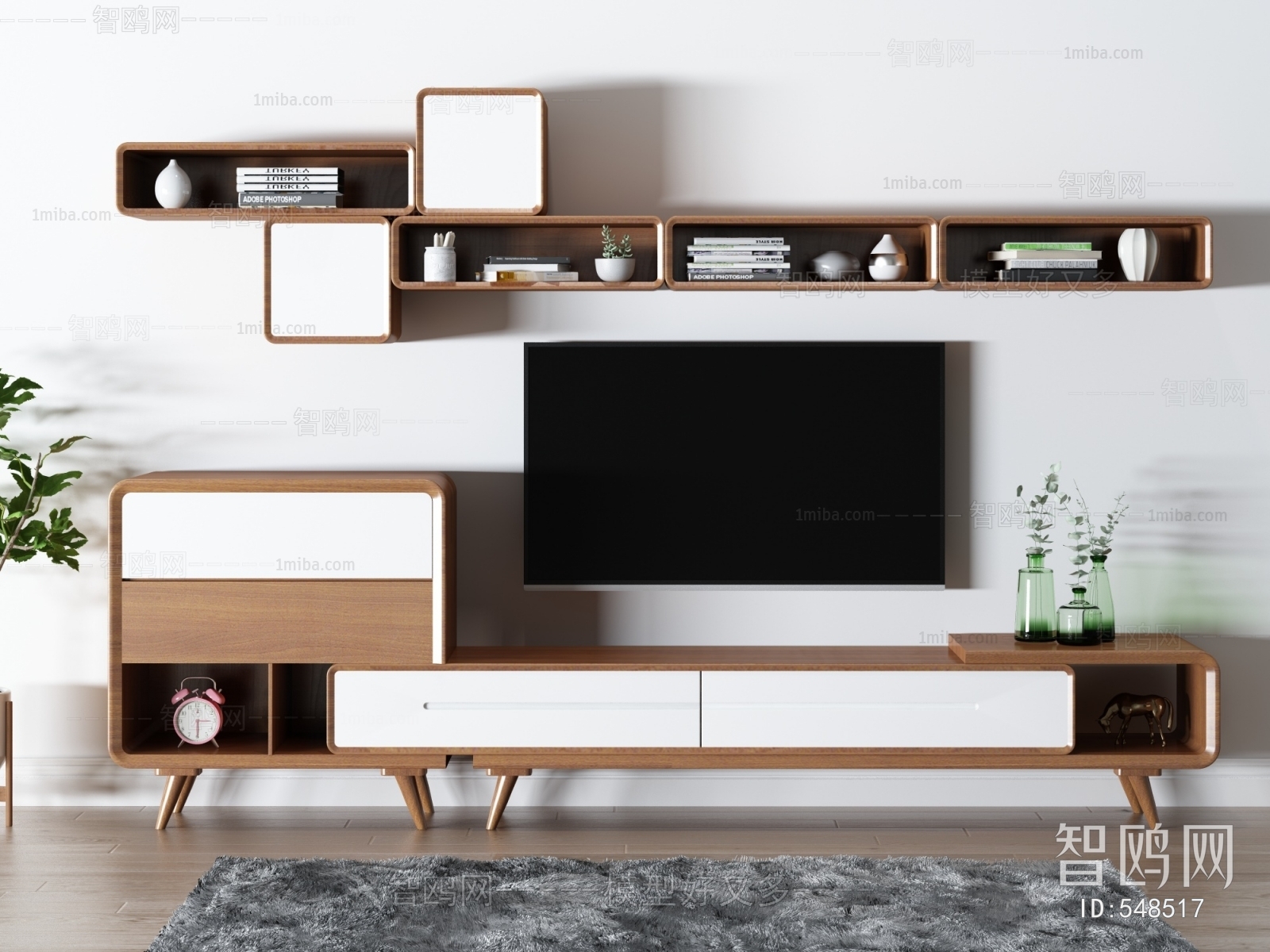 Nordic Style TV Cabinet