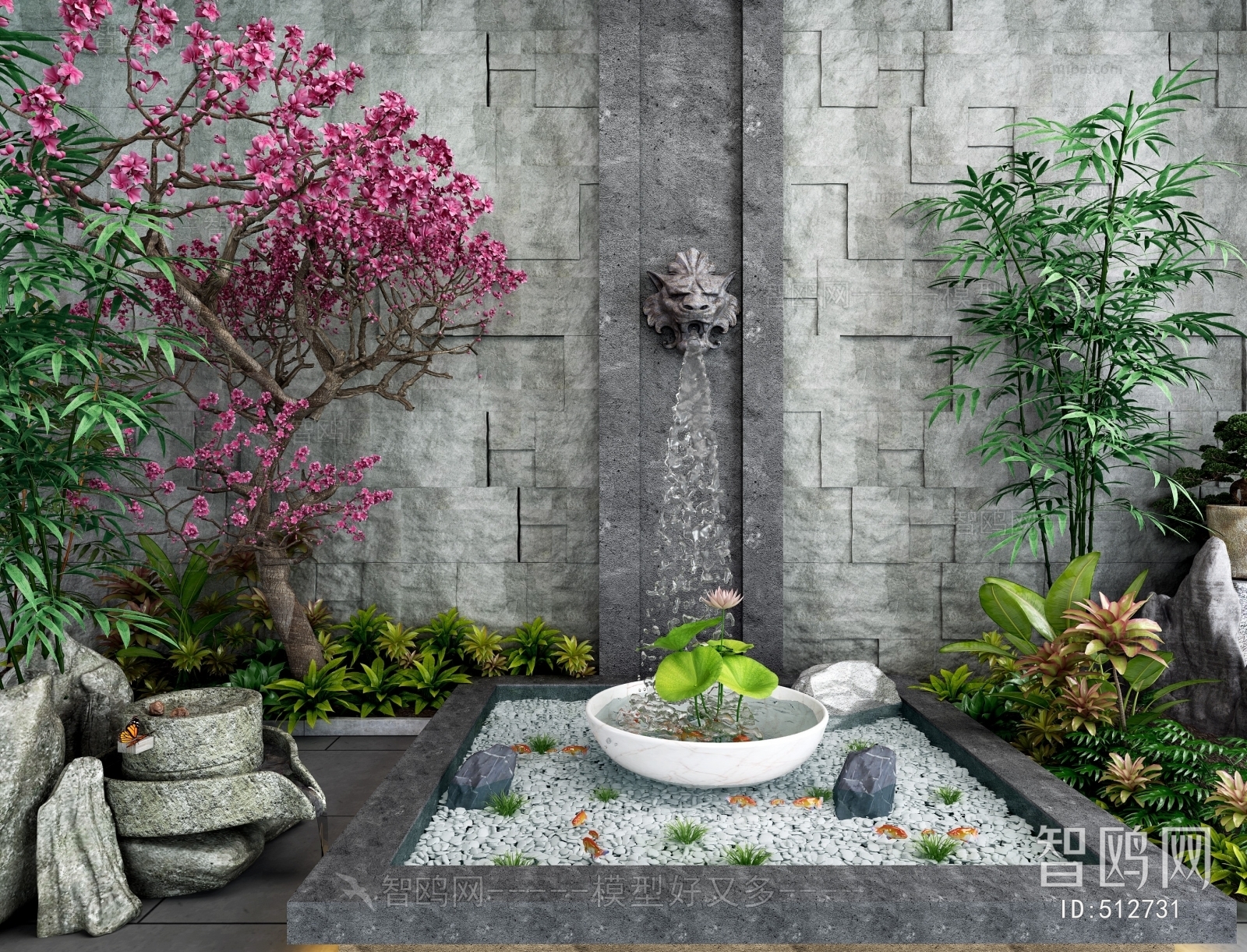New Chinese Style Garden