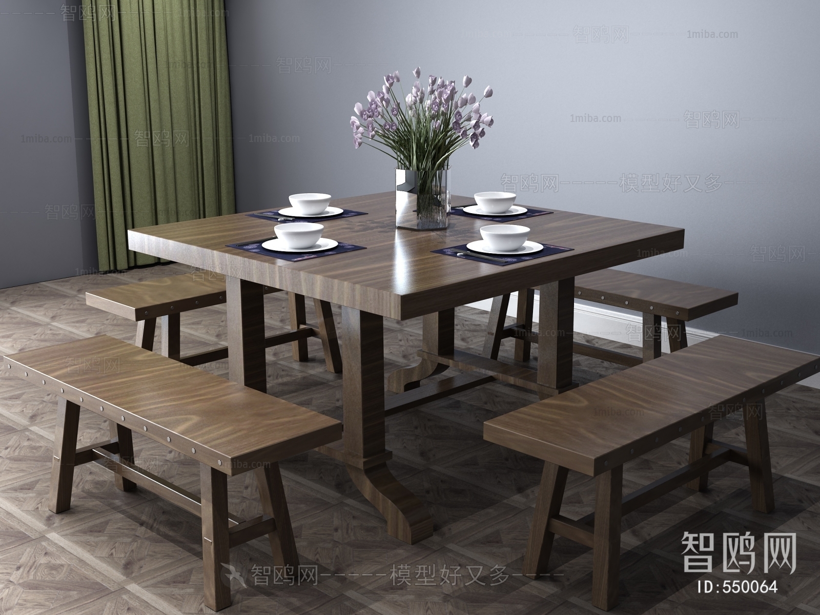 New Chinese Style Dining Table And Chairs