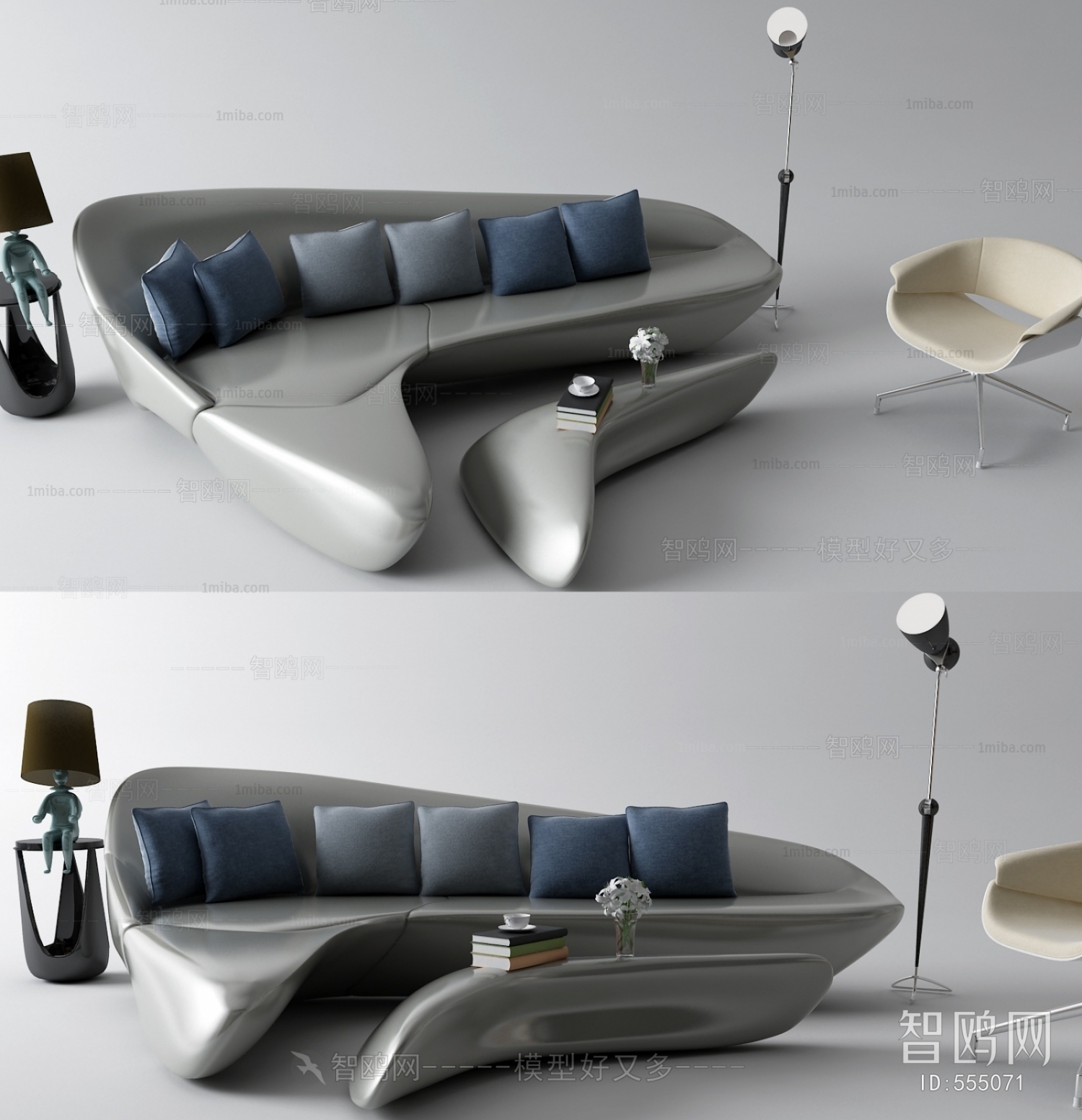 Modern Shaped Sofa