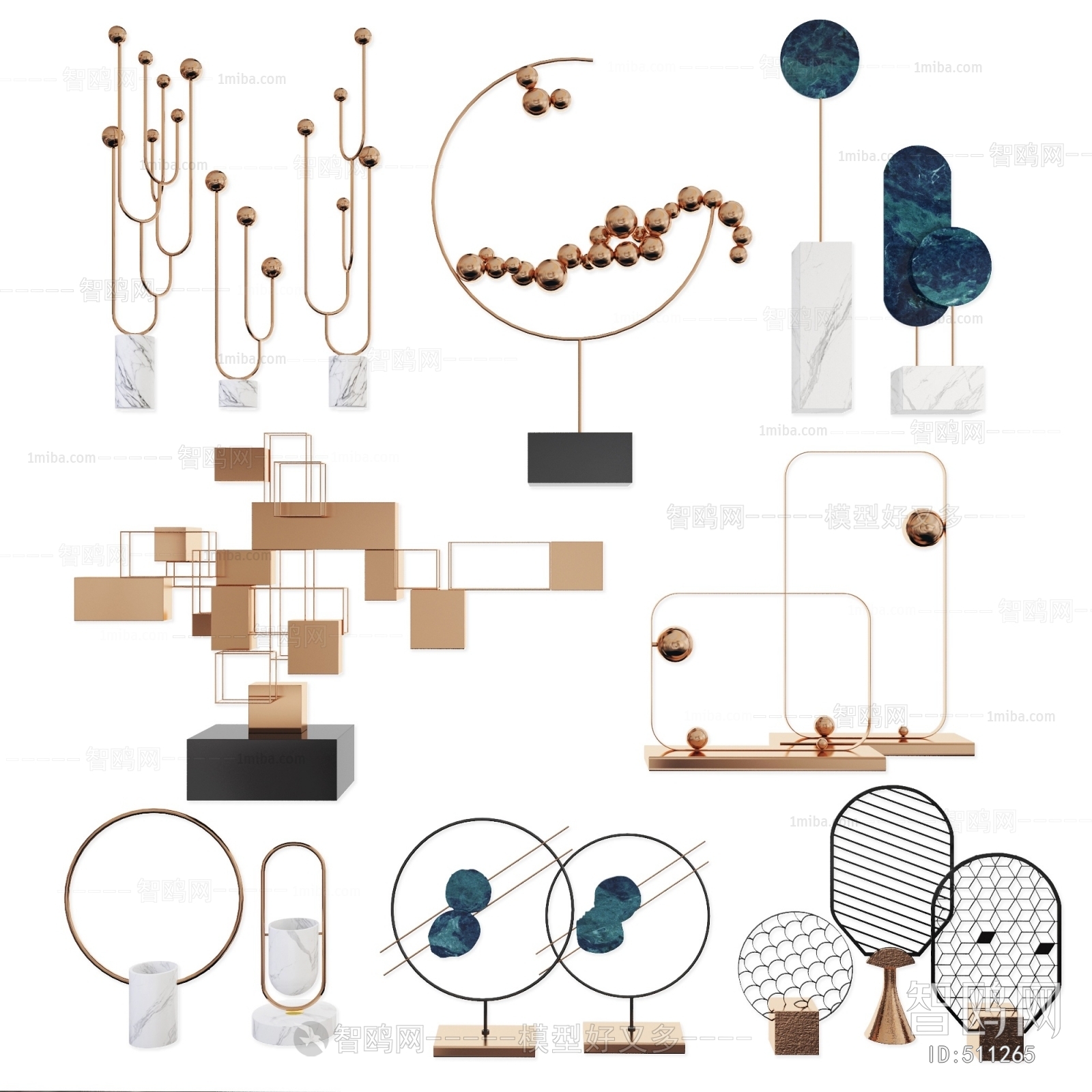 Modern Decorative Set