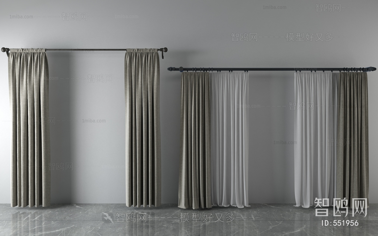 Modern The Curtain