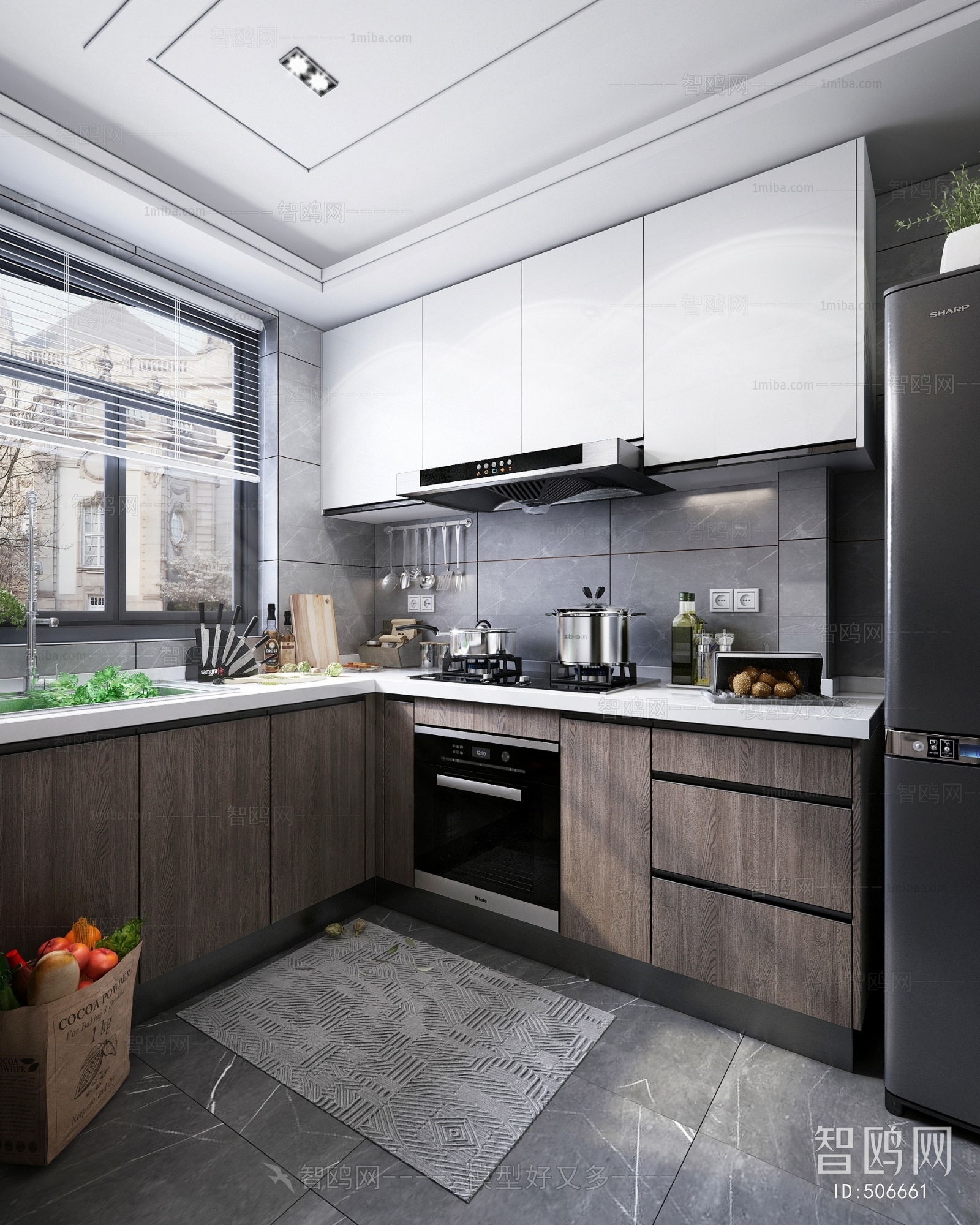 Modern The Kitchen