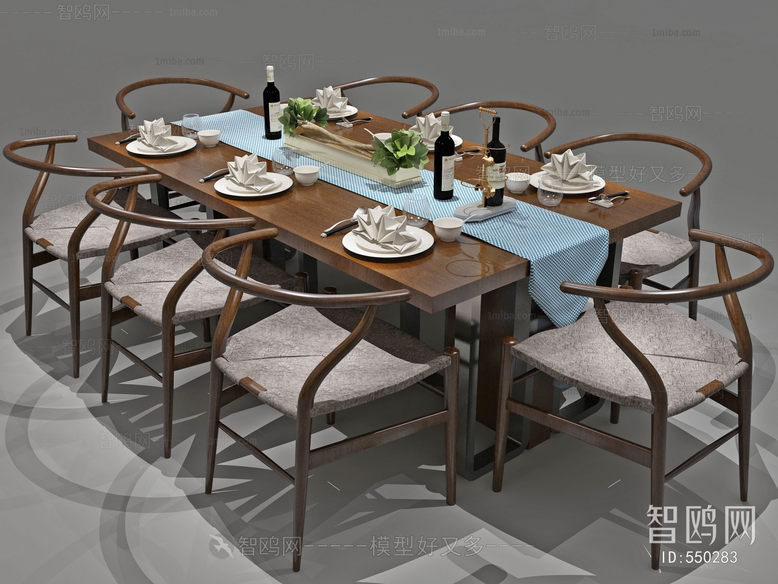 New Chinese Style Dining Table And Chairs