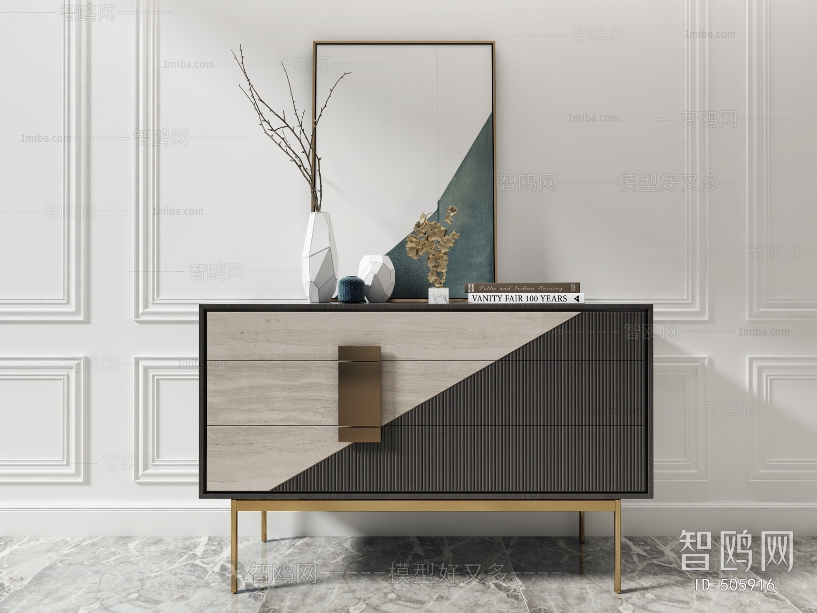 Modern Side Cabinet/Entrance Cabinet