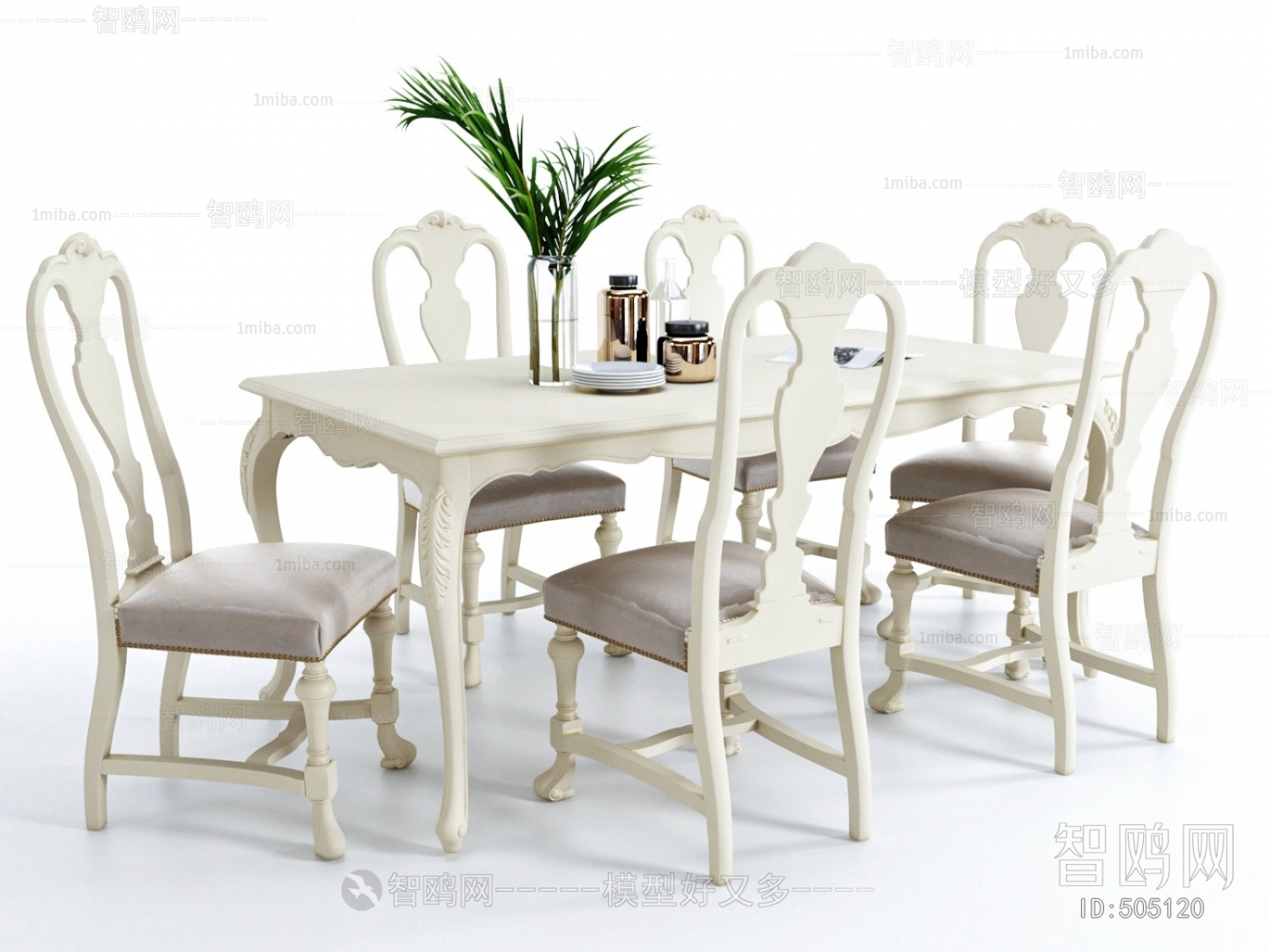 American Style Dining Table And Chairs