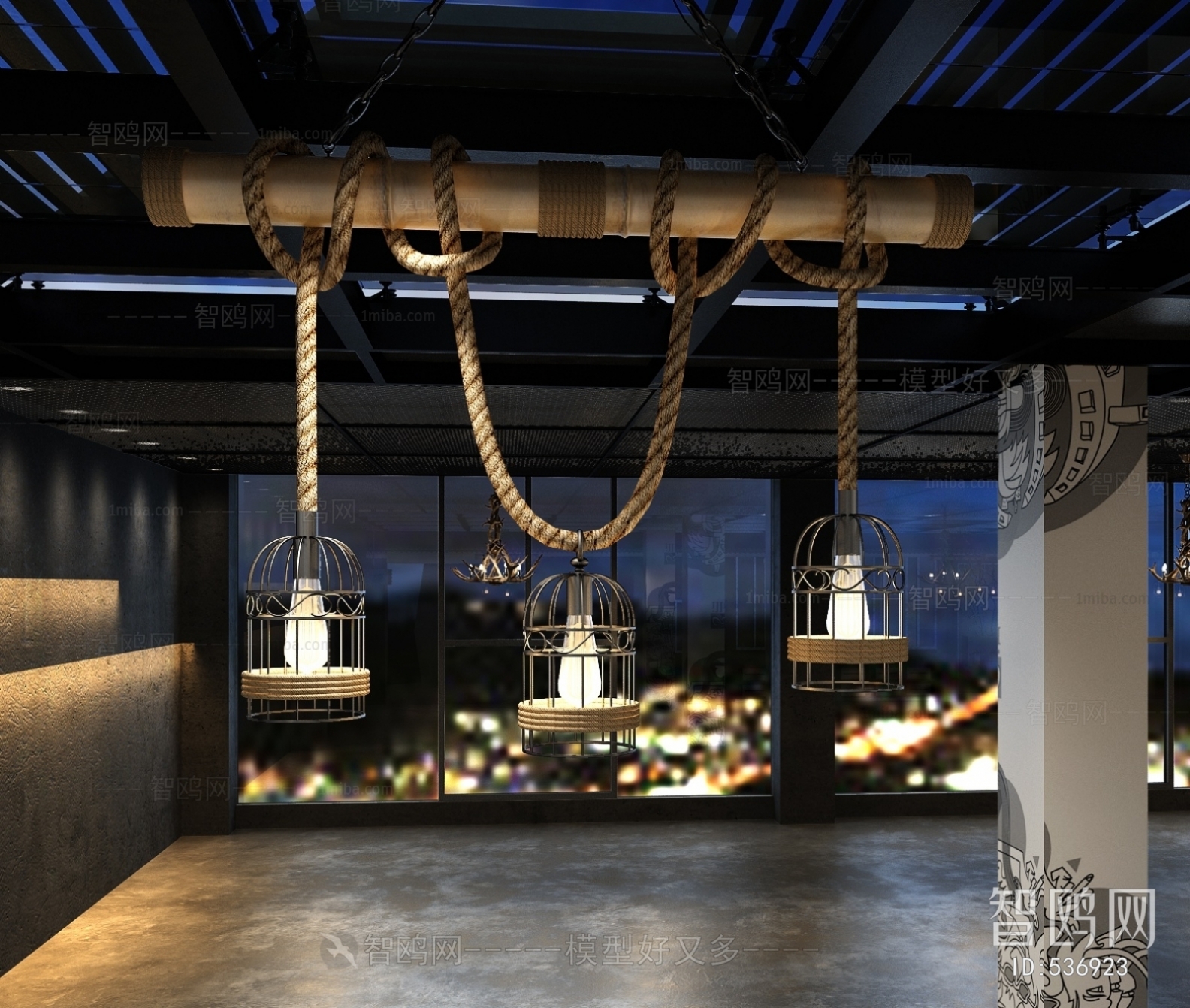 Industrial Style Droplight